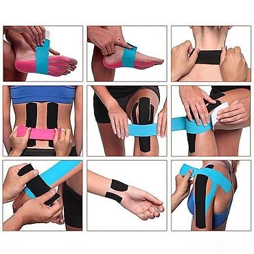 Bandajlar, korsetlər, korrektorlar: Kinesio bantlarıKinesio bantları Uzunluğu: 5 metr Eni: 5 sm Kinesio — 2