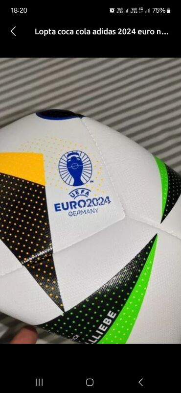 igracke za ucenje engleskog: Lopta adidas novo