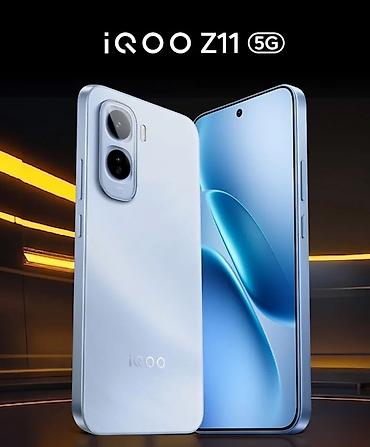 Мобильные телефоны и аксессуары: Vivo IQOO Z11, Новый, 256 ГБ, цвет - Голубой, 2 SIM — 2