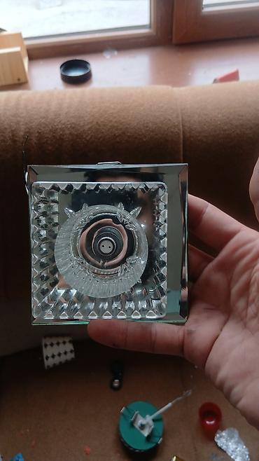 uvb lampa: Şüşə dekorativ spot lamp başlıqları (tavan üçün) - Material: qalın — 1