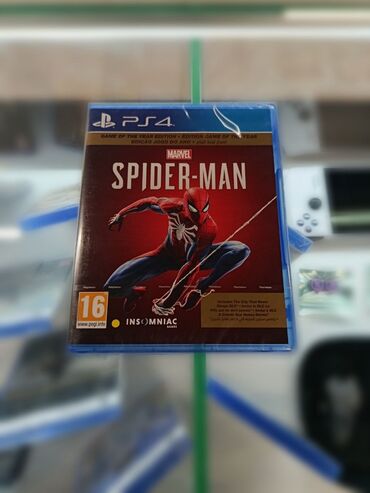 диск человек паук пс4: Spiderman spider man человек-паук Видеоигра "Человек-паук" для