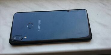 sim nömreler: Samsung A10s, rəng - Qara, Sensor, Barmaq izi, İki sim kartlı