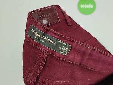 cudi jeans: Spodnie materiałowe damskie, rozmiar 2XS — 4