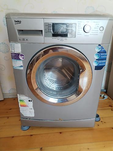belga 6.0: Paltaryuyan maşın Beko, 6 kq, Təmirə ehtiyacı var, Avtomat, Qurutmasız, Kredit yoxdur, Ünvandan götürmə — 2