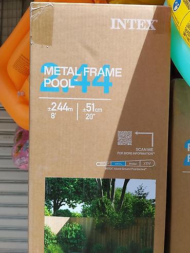 Бассейны: Бассейн каркасный Intex Metal Frame Pool - Серия: Intex Above Ground — 1