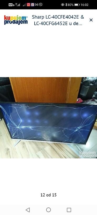 Televizori: Sharp LCD televizor, modeli LC-40CFE4042E i LC-40CFG6452E - Ekran: 40 — 5