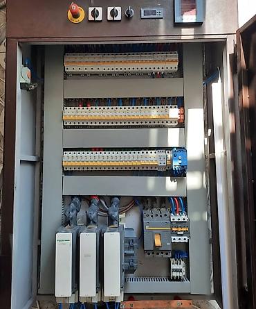 yumurta sekilleri: Elektrik paneli, müxtəlif elektrik dövrələrini idarə etmək və qorumaq — 6