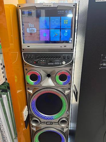 Караоке: GEDI-G çoxfunksiyalı karaoke akustik sistemi – Android ekranlı — 1