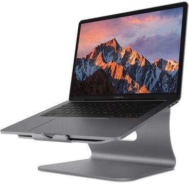 komputer ekran şəkilləri: 🇦🇿 Alüminium Noutbuk Altlığı Soyuducu Kompüter Dayağı Apple MacBook
