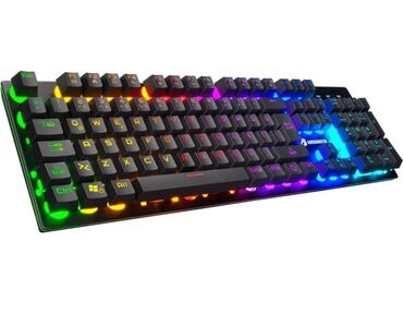 rgb klaviatura: Gamebooster G76K .Yarı mexanik di led işıqlandırma var yenidi