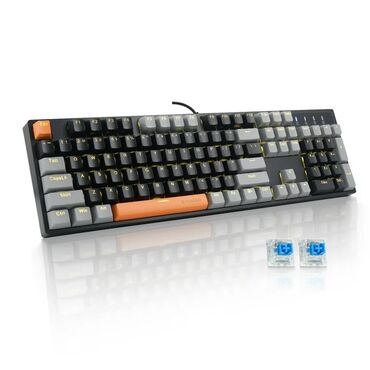 mini klaviatura: Mexaniki klaviatura "E-Yooso Z14" Klaviatura 100%, ideal veziyyetde