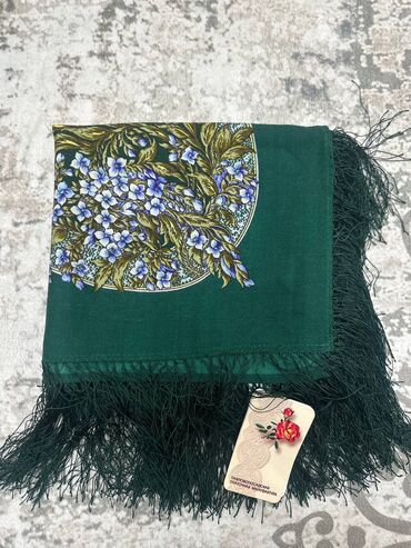 Платки: Платки Павлопосадские✨ Новое поступление 😍 Размер 89*89 с бахромой / — 5