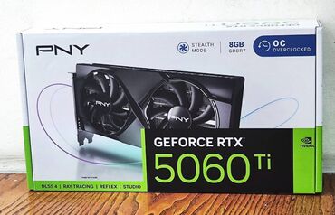 Мониторы: Видеокарта PNY GeForce RTX 5060 Ti, 8 ГБ, Новый