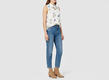 t shirty hm basic: H&M, Жіноча блуза, розмір L
