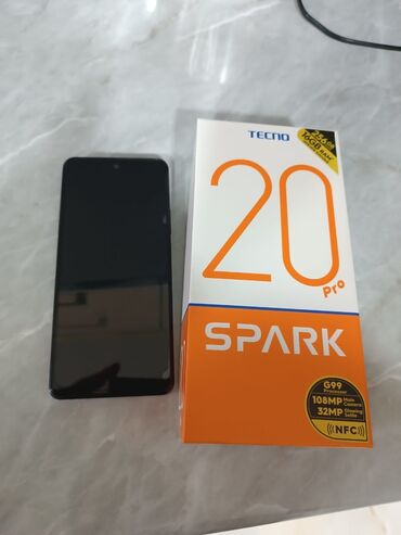 чехол htc desire v: Tecno Spark 20 Pro, 256 ГБ, цвет - Синий, Сенсорный, Отпечаток пальца, Беспроводная зарядка