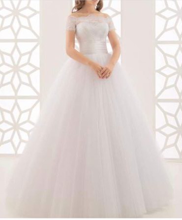 свадебни: Продаю свадебное платье как на фото,одевала один раз на свою