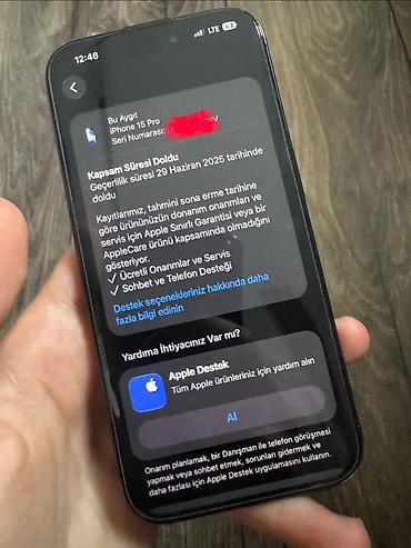 apple macbook: IPhone 15 Pro, 256 GB, Space Gray, Face ID — 6
