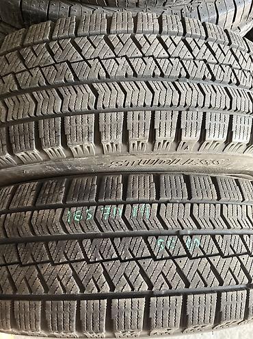 14: Шины 165 / 70 / R 14, Зима, Б/у, Пара, Легковые, Япония, Bridgestone — 1