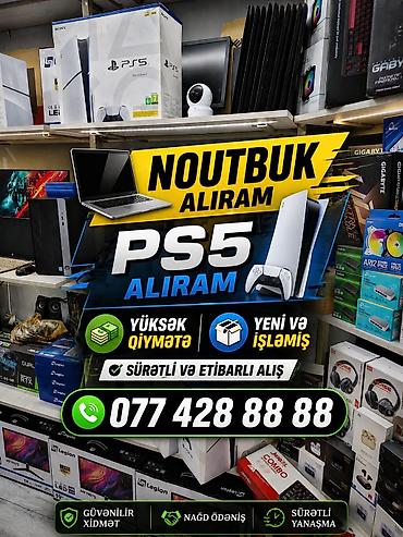 Ноутбуки и аксессуары: NOUTBUK VE PS5 YUKSEK QIYMETE YENI VE ISLEMIS ALISI TEKLIF EDIN — 1