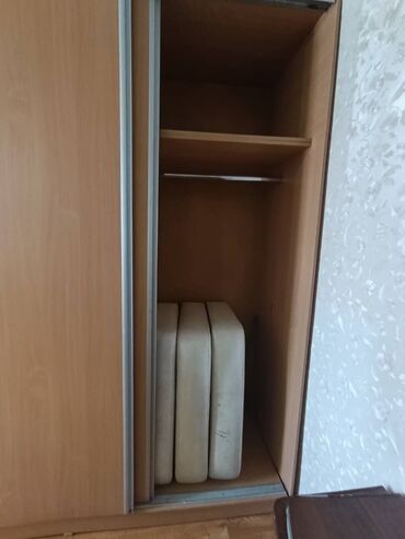 шкаф купе 3 х дверный с зеркалом: Шкаф для одежды, Прямой, ЛДСП