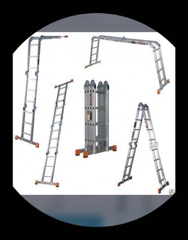 лестниц: Лестница трансформер все виды 4-метр 5-метр 6-метр 7-метр