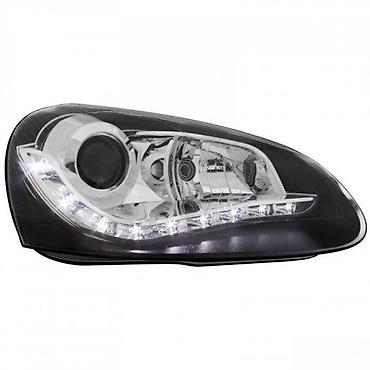 CRNI LED DEVIL EYES FAROVI VW GOLF 5 V | Crni tuning sportski clear