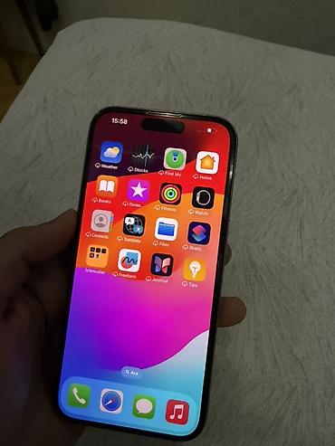 apple homepod: IPhone 15 Pro, 256 GB, Gümüşü, Face ID — 2