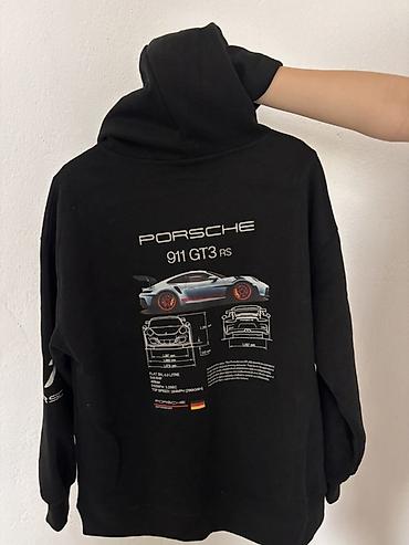 худи джокер: Худи Porsche 911 GT3 RS, черное -Размер стандарт, уни - Классическая — 1