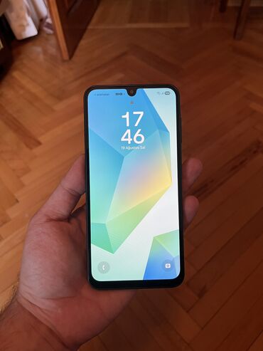 Samsung Galaxy A16, 128 ГБ, цвет - Черный, Сенсорный, Отпечаток пальца, Две SIM карты