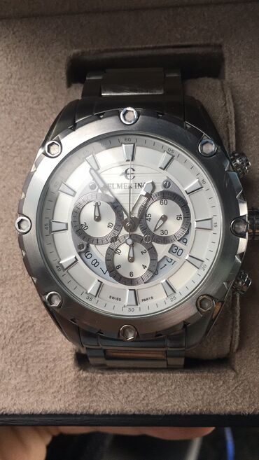 часы skmei бишкек цена: Швейцарские Часы! Противоударный и водонепроницаемый! месяц сам носил!