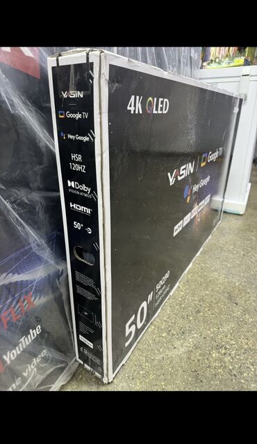 Телевизоры: Yasin 50UP Скидки скидка 🔥🔥🔥 Смарт тв Google TV Google ассистент — 6