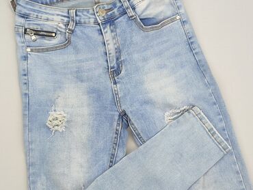 dżinsowe spódnice z guzikami: Jeans, M (EU 38), condition - Perfect