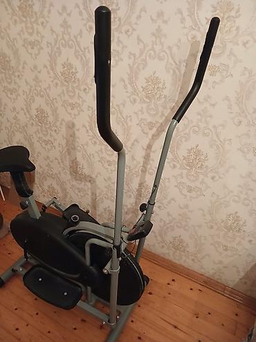 tutacaqlar: Elliptik velotrenajor (2-i 1-də): ayaq pedalları və hərəkətli — 1