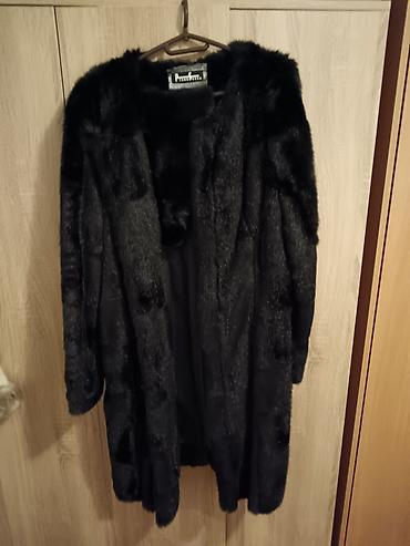 mona mantili: Ps fashion Duga crna bunda od veštačkog krzna - Brend/etiketa — 5