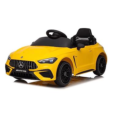 ideal pantalone: Mercedes‑Benz AMG CLE 53 – dečiji automobil na akumulator (žuti) Šifra — 2