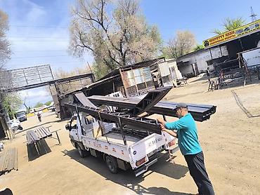 Металлические фермы: Металлическая ферма, Форма: Арка, Резка — 2