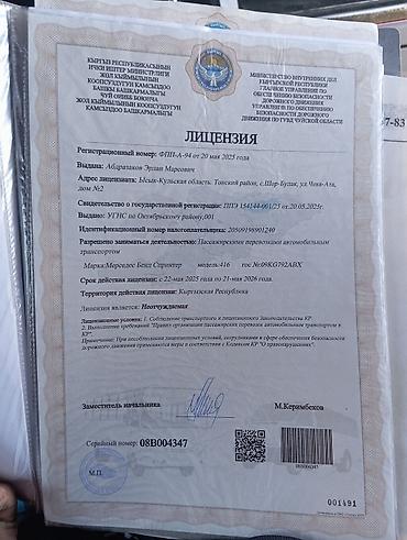 Пассажирский бус на заказ: Микроавтобус Mercedes-Benz Sprinter – это надежное и — 23