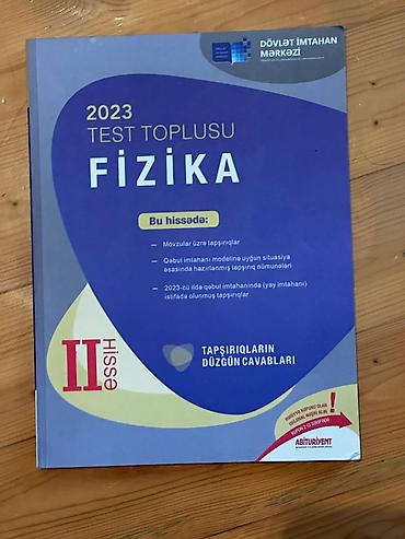 efootball 2023: Məhsul: “2023 Test Toplusu – Fizika (II hissə)” – Dövlət İmtahan — 1