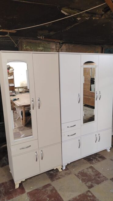 Dolablar: Yeni, Açılan, 3 qapılı Düz dolab, Qarderob, paltar dolabı — 3