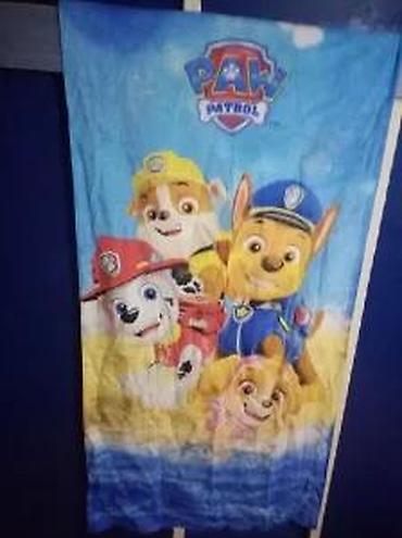 tea pec nova: PATROLNE SAPE PESKIR ZA PLAZU NOV PAW PATROL 100% PAMUK | Cene nisu — 7