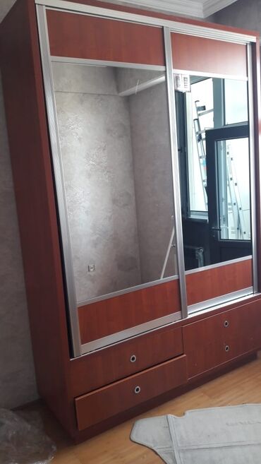 islenmis paltar dolabi: Гардеробный шкаф, Б/у, 2 двери, Распашной, Прямой шкаф, Россия