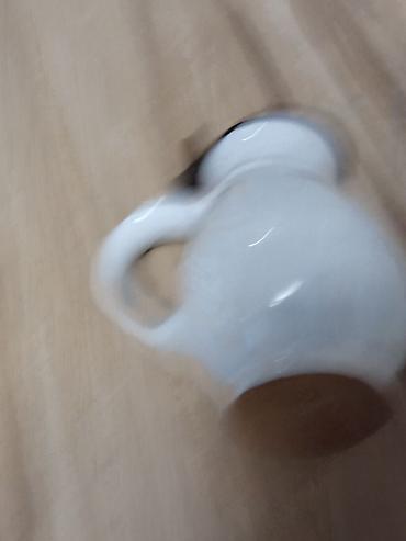 Ostalo posuđe: Keramički krigla/vrč sa poklopcem – motiv Mađarske - Materijal tela — 5