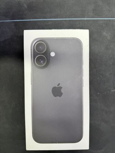 телефоны в цуме бишкек: IPhone 16, Новый, 128 ГБ, Black Titanium, В рассрочку
