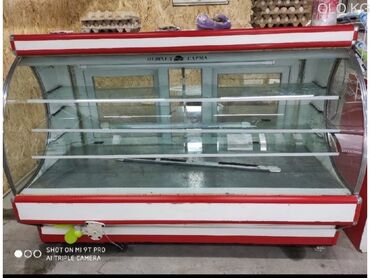 холодильник для мяса в Кыргызстан | Холодильные витрины: Для напитков, Для молочных продуктов, Для мяса, мясных изделий, Б/у