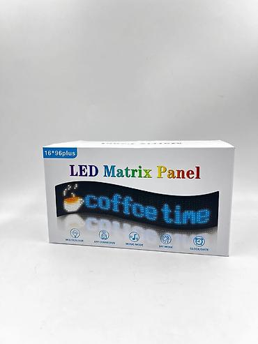 projektor pərdəsi: RGB LED Matrix Panel – mobil tətbiqlə idarə olunan çevik reklam/mesaj — 4