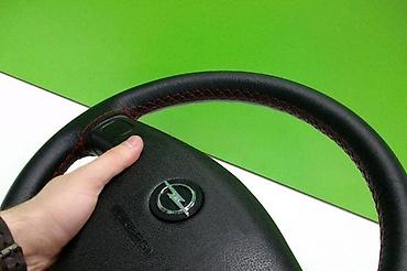 moj auto: KOŽNA OBLOGA VOLANA TIPSKA ZA OPEL ASTRA G OD 1998. DO 2009. GOD. | — 1