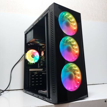 Masaüstü kompüterlər və iş stansiyaları: Oyun üçün Kompüter "RGB Core i5 3470 GT630 1GB 128GB SSD 500GB HDD” — 8