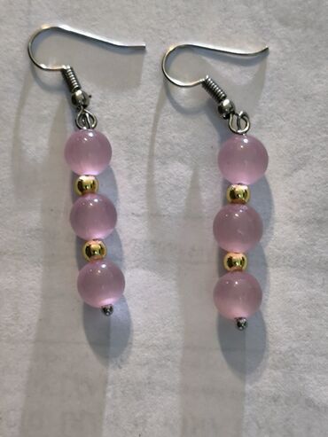 Bilərziklər: Əl işi bilərziklər dəsti - Materiallar: şüşə/daş boncuklar, bəzək — 18