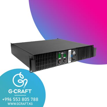 профессиональный усилитель мощности: HD800 – это усилитель класса AB с выходной мощностью 400 + 400 Вт при