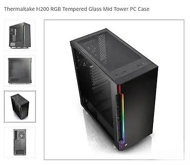 Ostali kompjuterski delovi: Thermaltake H200 RGB – Mid Tower kućište za PC - Tip: Mid Tower - — 3
